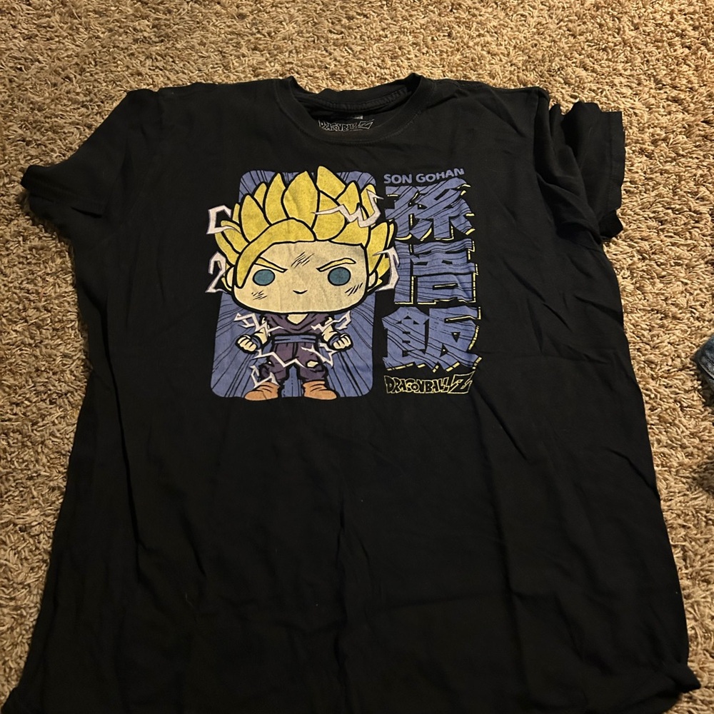 Black Graphic Kids T-Shirt